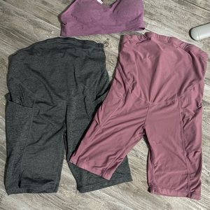 Maternity bundle for work out or lounging